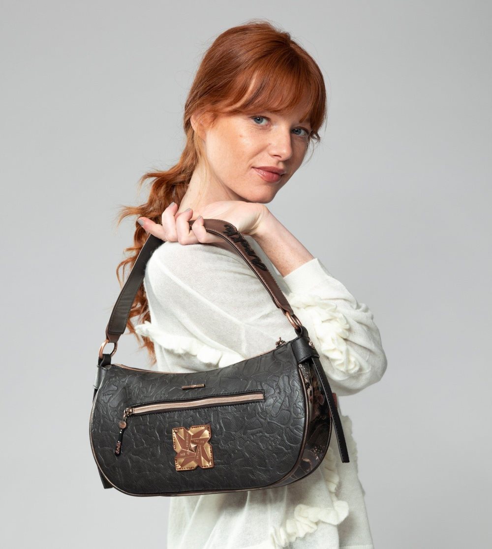 Taška Cez Rameno Anekke Shoen Oval Bag With Chain Damske | 7269548-NL
