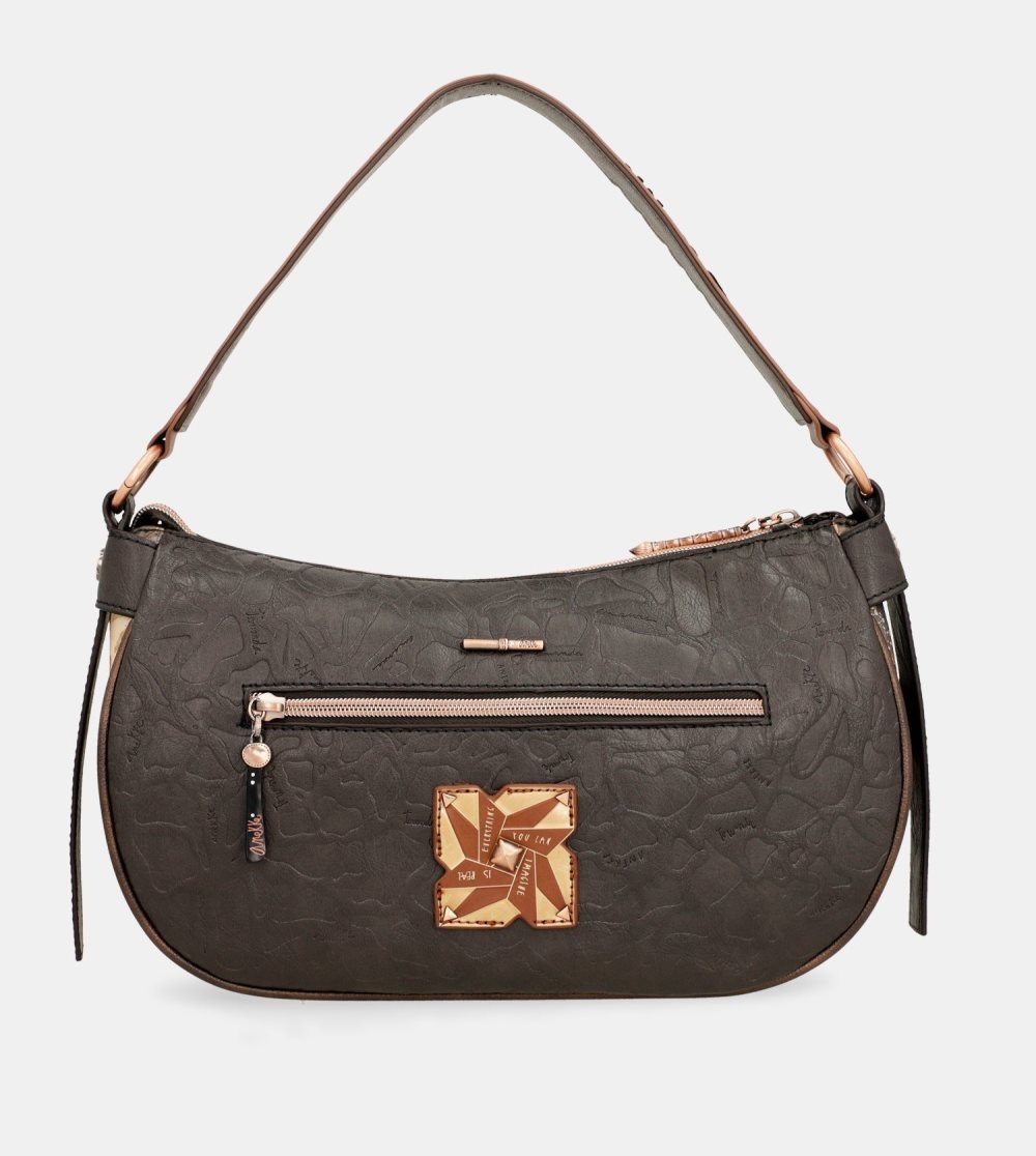 Taška Cez Rameno Anekke Shoen Oval Bag With Chain Damske | 7269548-NL