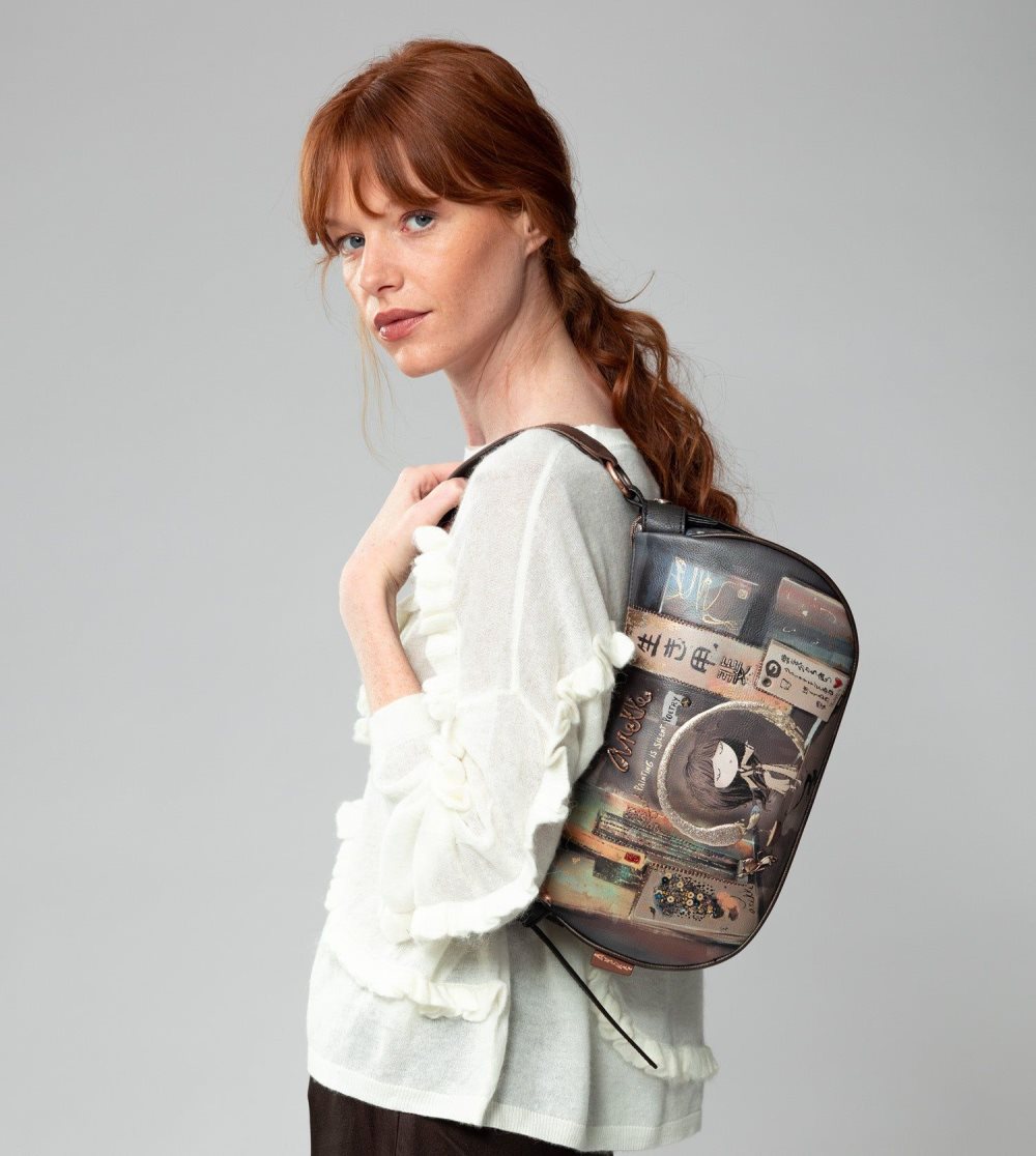 Taška Cez Rameno Anekke Shoen Oval Bag With Chain Damske | 7269548-NL