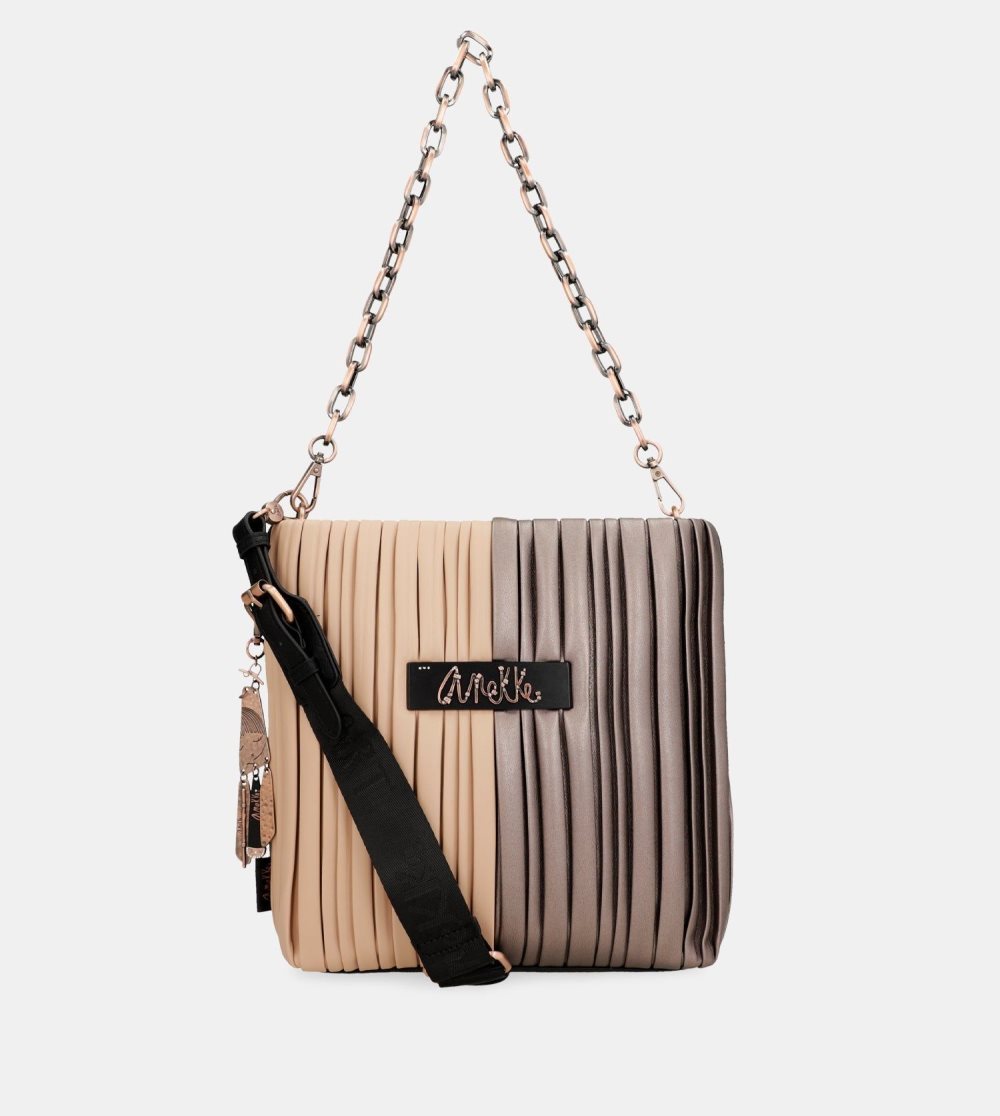 Taška Cez Rameno Anekke Shoen Palette Double-sided Pleated Shoulder Bag Damske | 0918364-EV