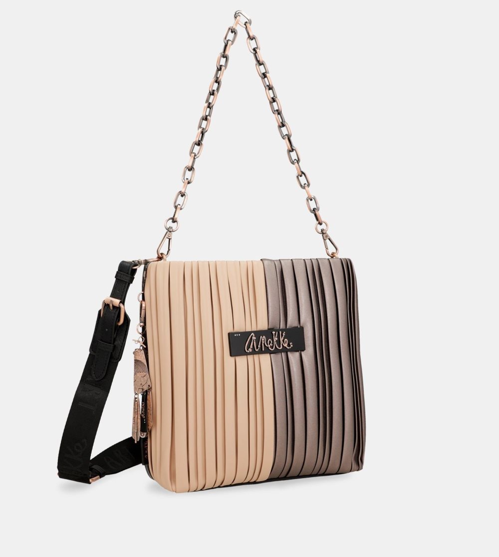 Taška Cez Rameno Anekke Shoen Palette Double-sided Pleated Shoulder Bag Damske | 0918364-EV