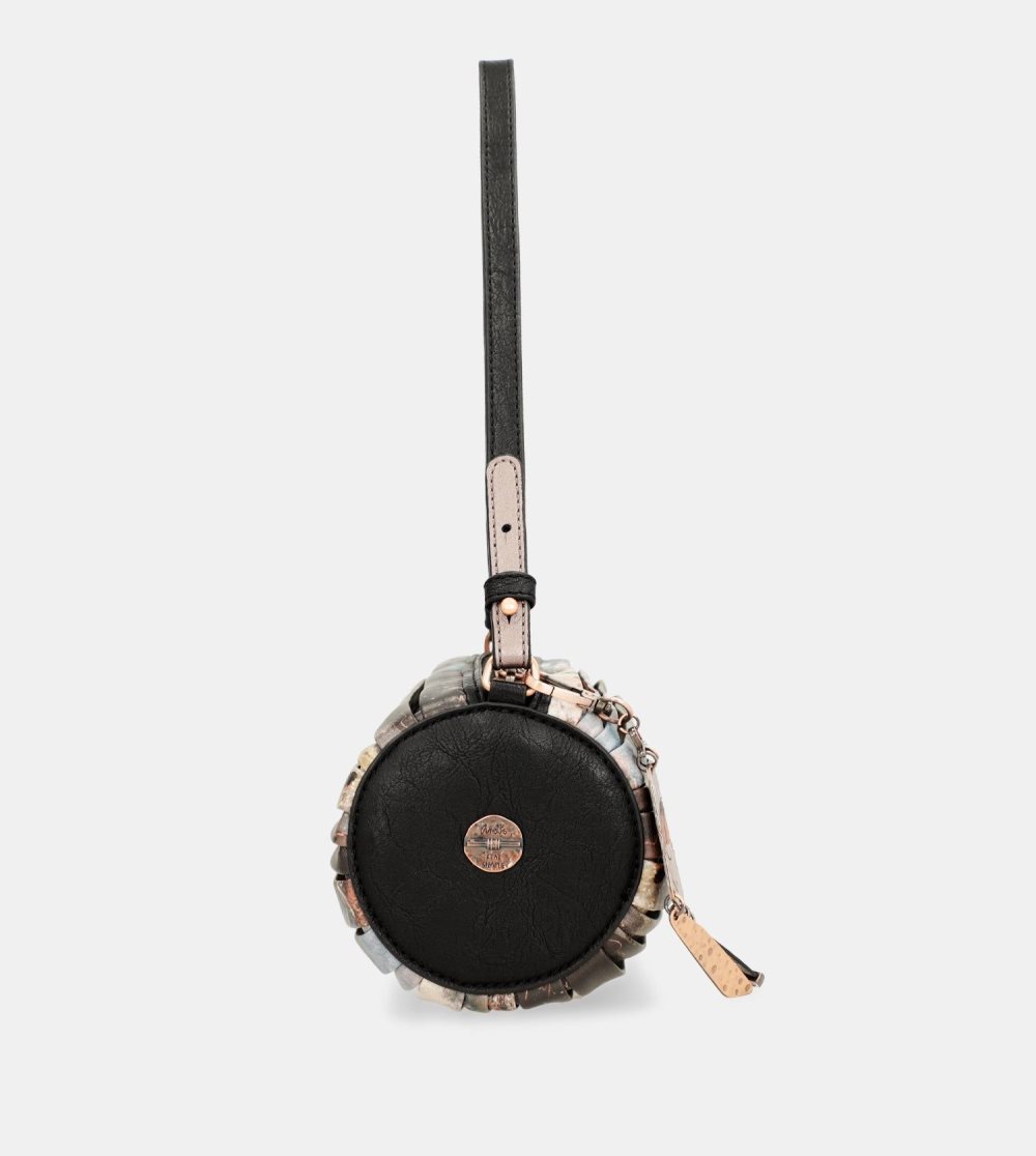 Taška Cez Rameno Anekke Shoen Palette Pleated Cylindrical Bag Damske | 7236940-WA