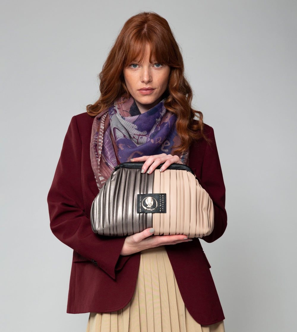 Taška Cez Rameno Anekke Shoen Palette Pleated Bowler Bag Damske | 1349862-VF