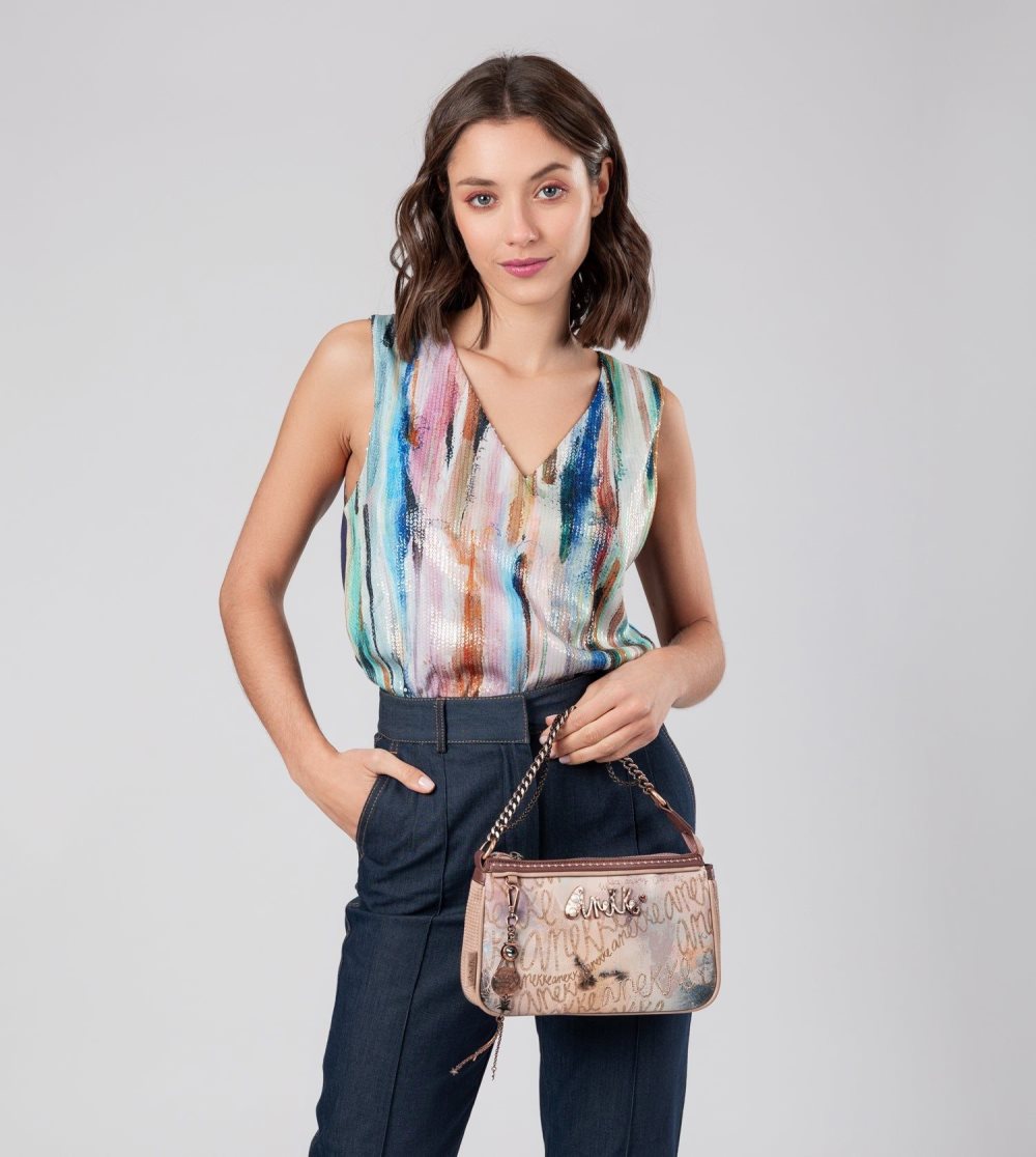 Taška Cez Rameno Anekke Stars Baguette Bag Damske | 6150398-GK