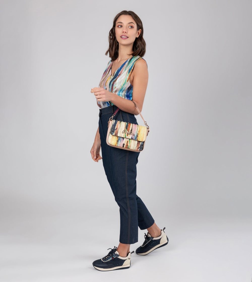 Taška Cez Rameno Anekke Studio Nude Baguette Bag Damske | 6802973-DB