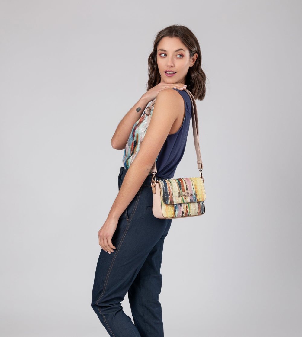 Taška Cez Rameno Anekke Studio Nude Baguette Bag Damske | 6802973-DB