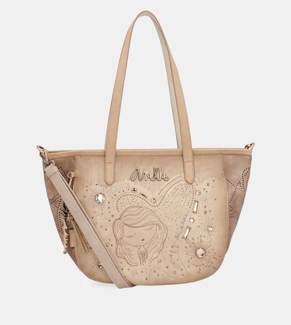 Taška Cez Rameno Anekke Studio Nude Large Shopper Damske | 4129076-ZH