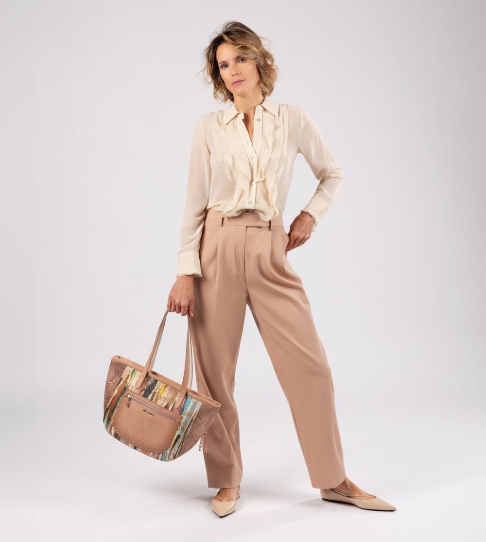 Taška Cez Rameno Anekke Studio Nude Large Shopper Damske | 4129076-ZH