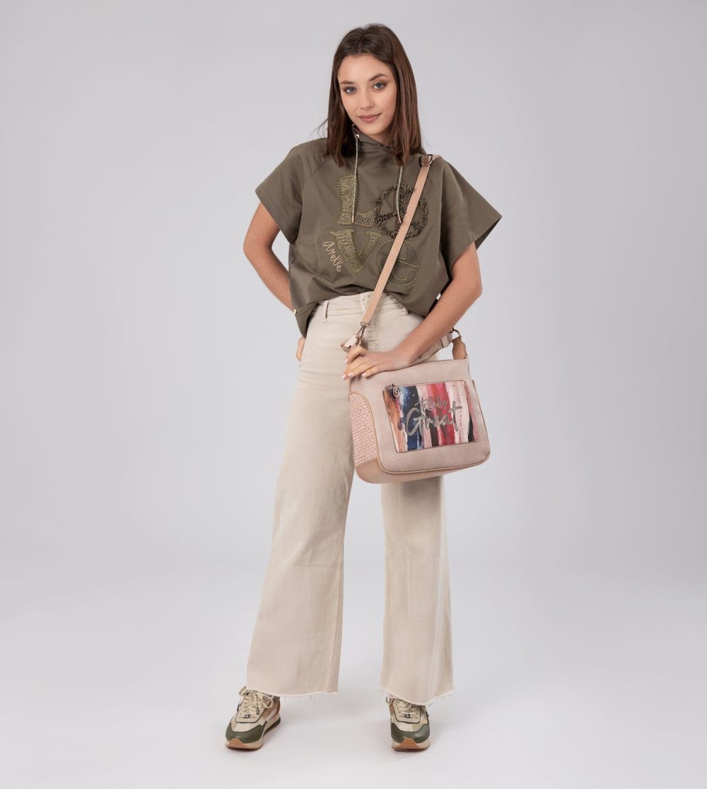 Taška Cez Rameno Anekke Studio Nude Shoulder Bag Damske | 6350917-RG