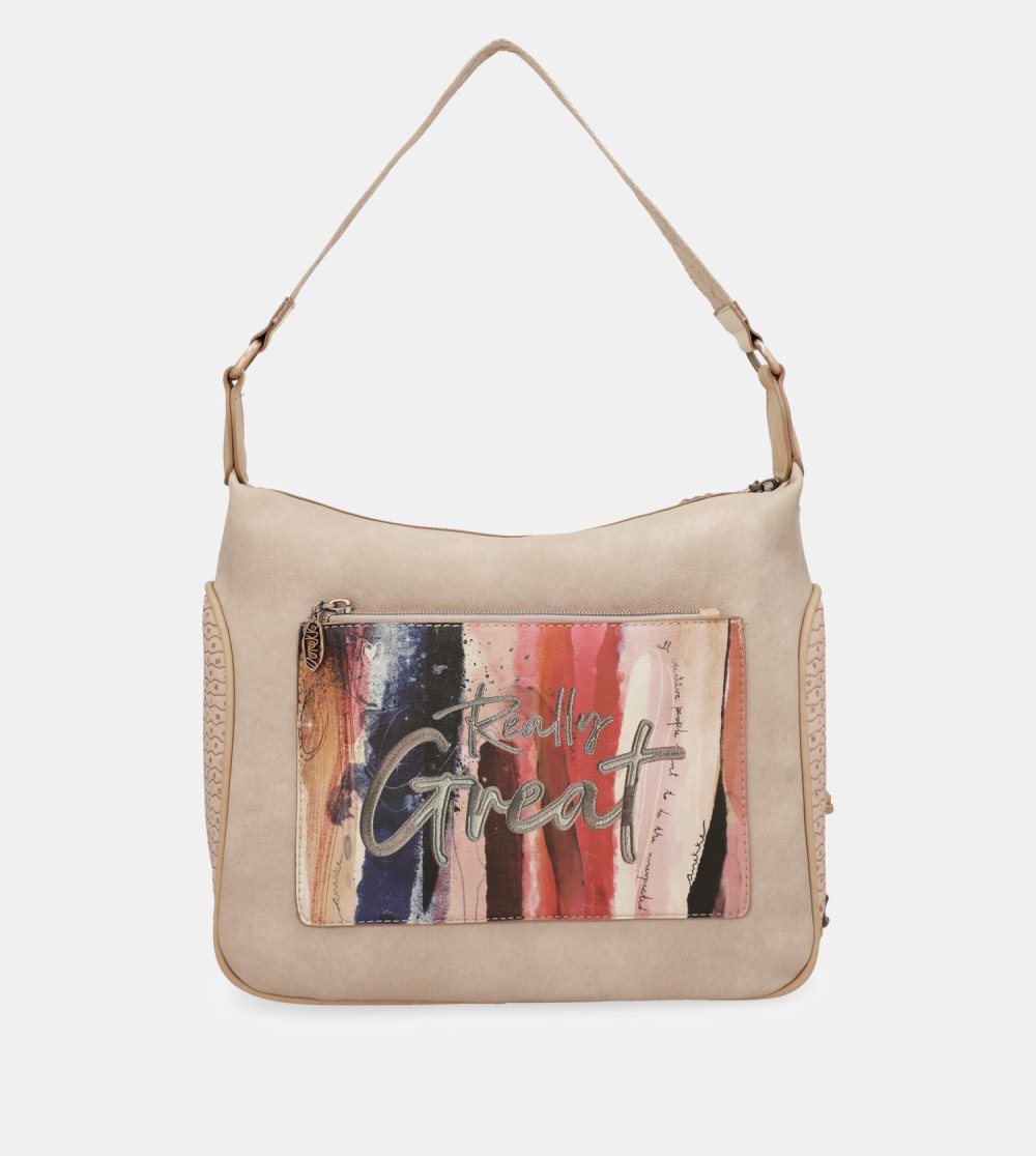 Taška Cez Rameno Anekke Studio Nude Shoulder Bag Damske | 6350917-RG