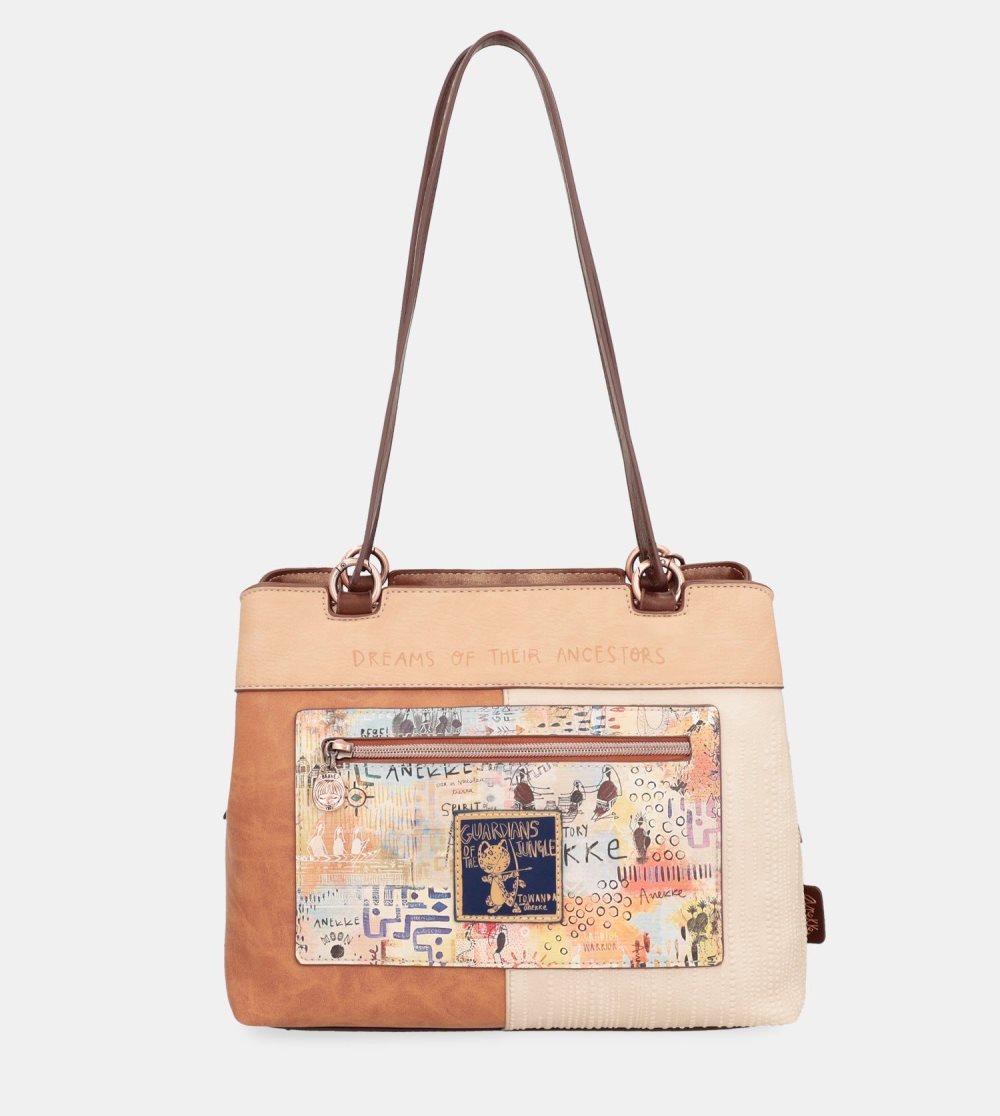 Taška Cez Rameno Anekke Tribe Tote Bag With 3 Compartments Damske | 7402869-DX