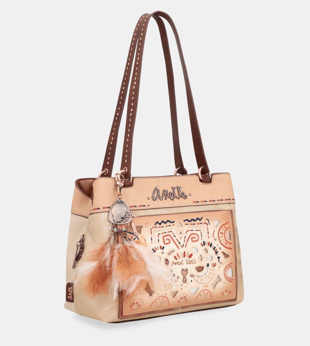 Taška Cez Rameno Anekke Tribe Tote Bag With 3 Compartments Damske | 7402869-DX