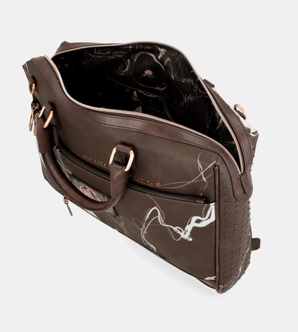 Tašky Na Dokumenty Anekke Brown Briefcase Nature Shodo Damske | 2750486-WA
