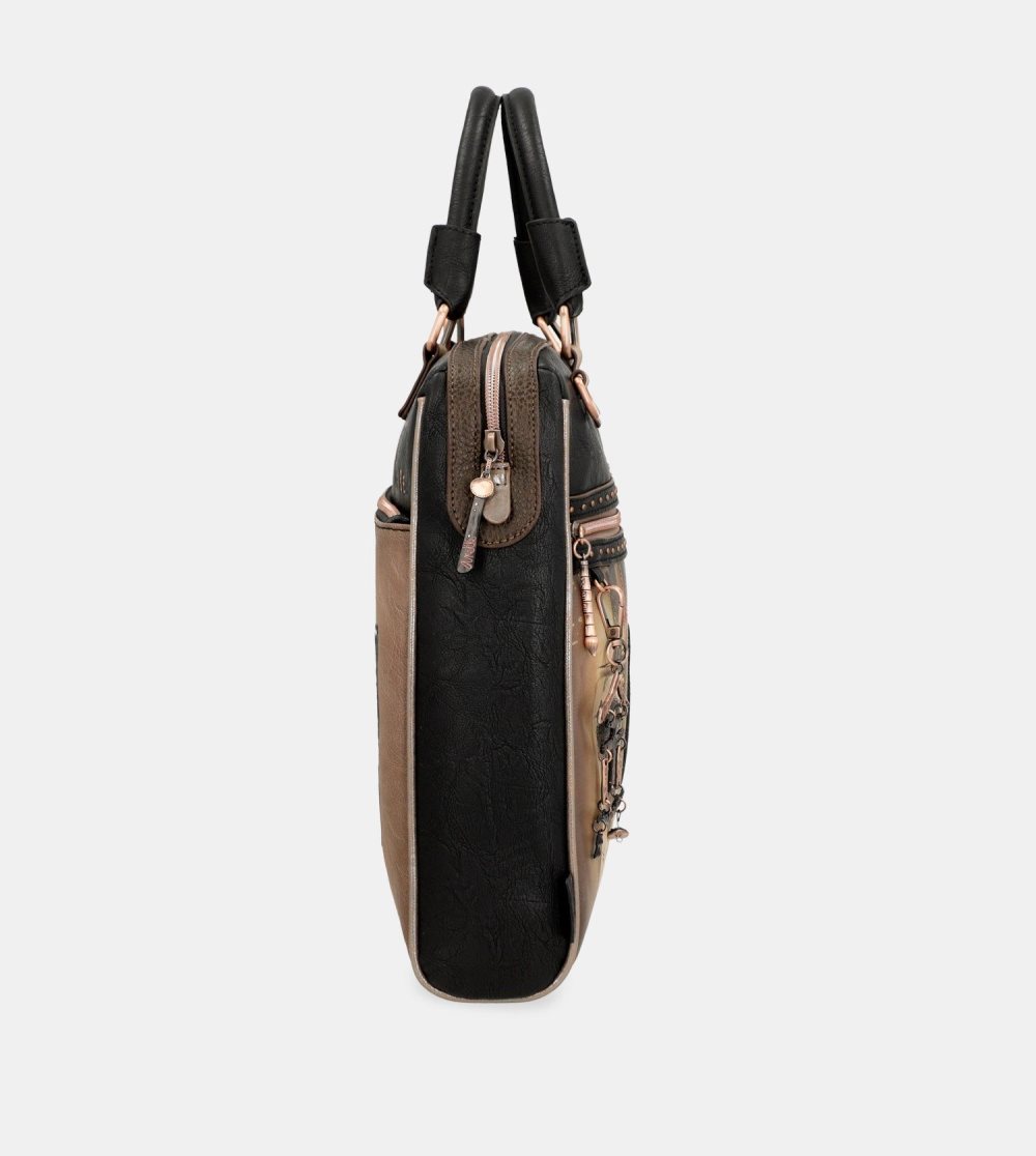 Tašky Na Dokumenty Anekke Shoen Black Briefcase Damske | 5416937-DE