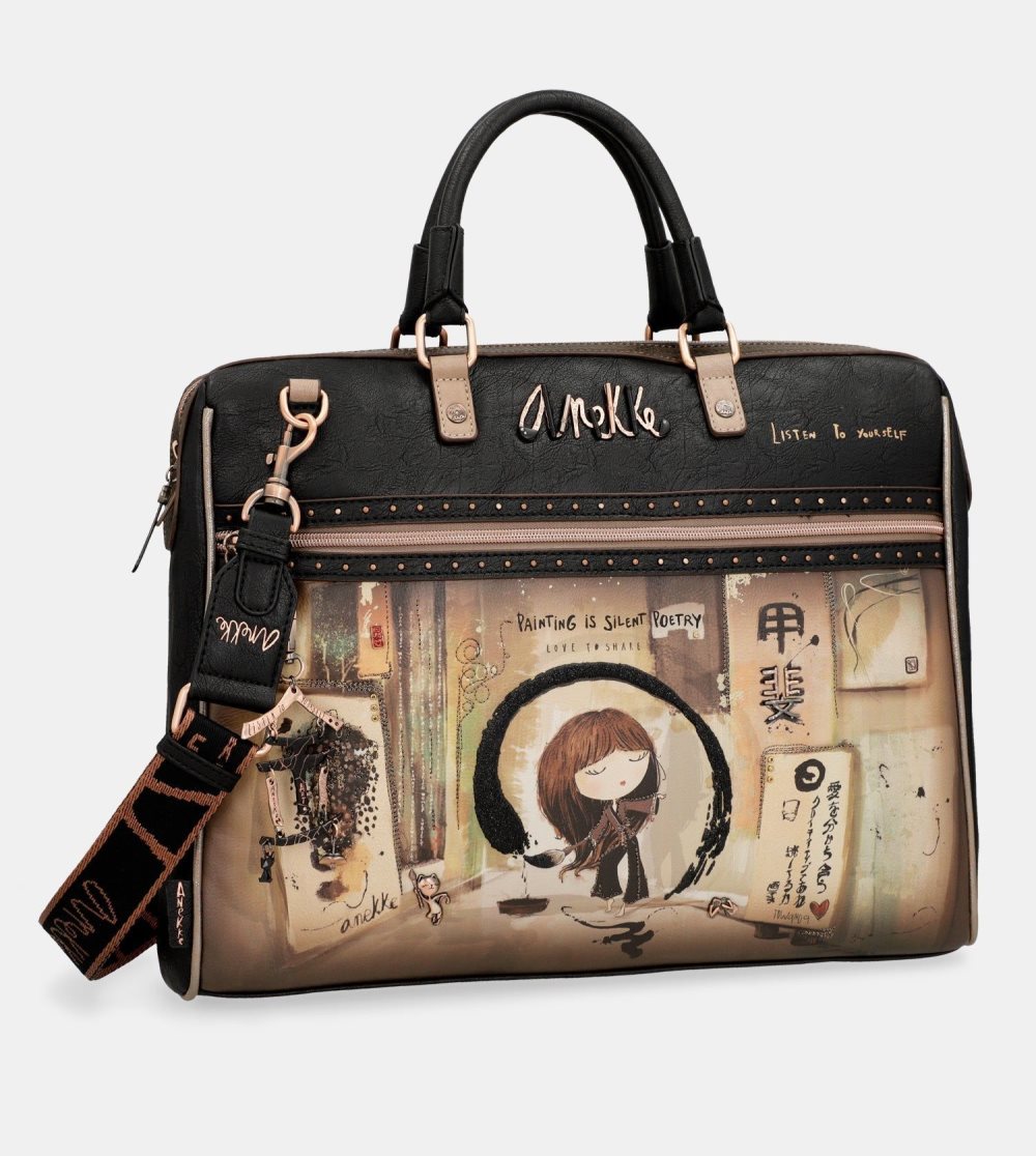 Tašky Na Dokumenty Anekke Shoen Black Briefcase Damske | 5416937-DE