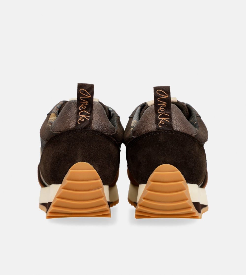 Tenisky Anekke Brown Palette Patterned Sports Sneakers Damske | 4562897-UX
