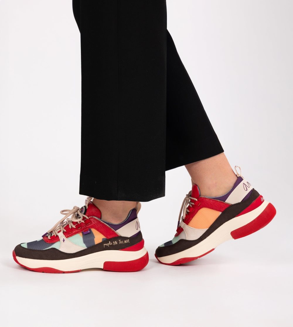 Tenisky Anekke Fashion Red Sneakers Damske | 7196324-QP