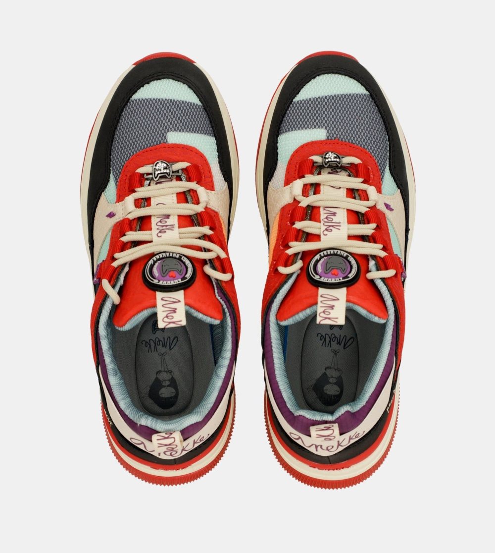 Tenisky Anekke Fashion Red Sneakers Damske | 7196324-QP