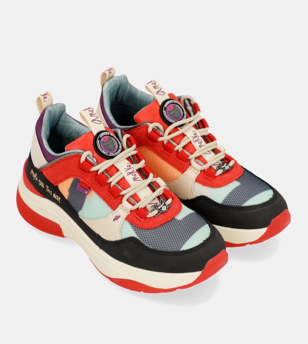 Tenisky Anekke Fashion Red Sneakers Damske | 7196324-QP