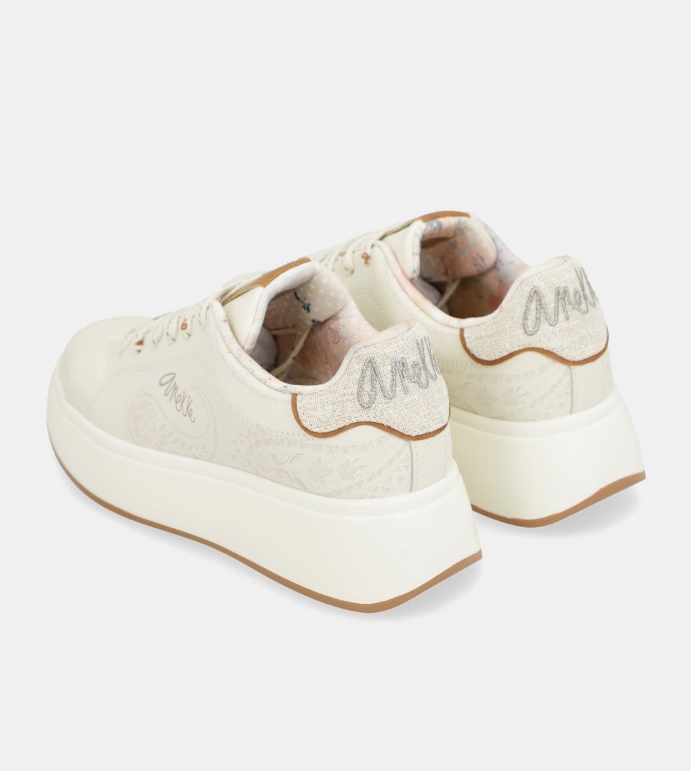 Tenisky Anekke Peace & Love White Sneakers Damske | 5328406-FT