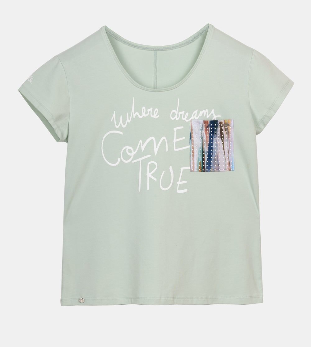 Tricko Anekke Studio Green T-shirt Damske | 2563108-ZS